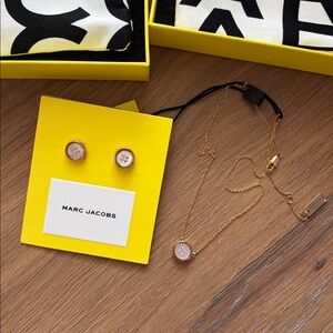 MARC JACOBS earrings & Necklace